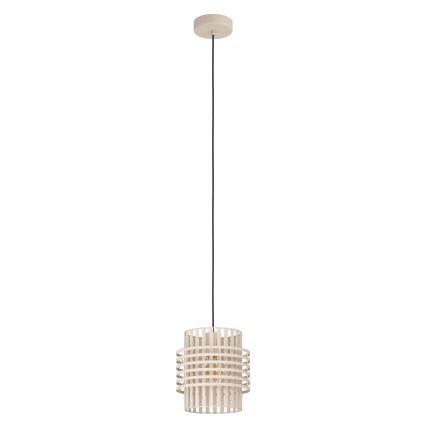 Eglo - Chandelier on a string 1xE27/40W/230V d. 21 cm creamy
