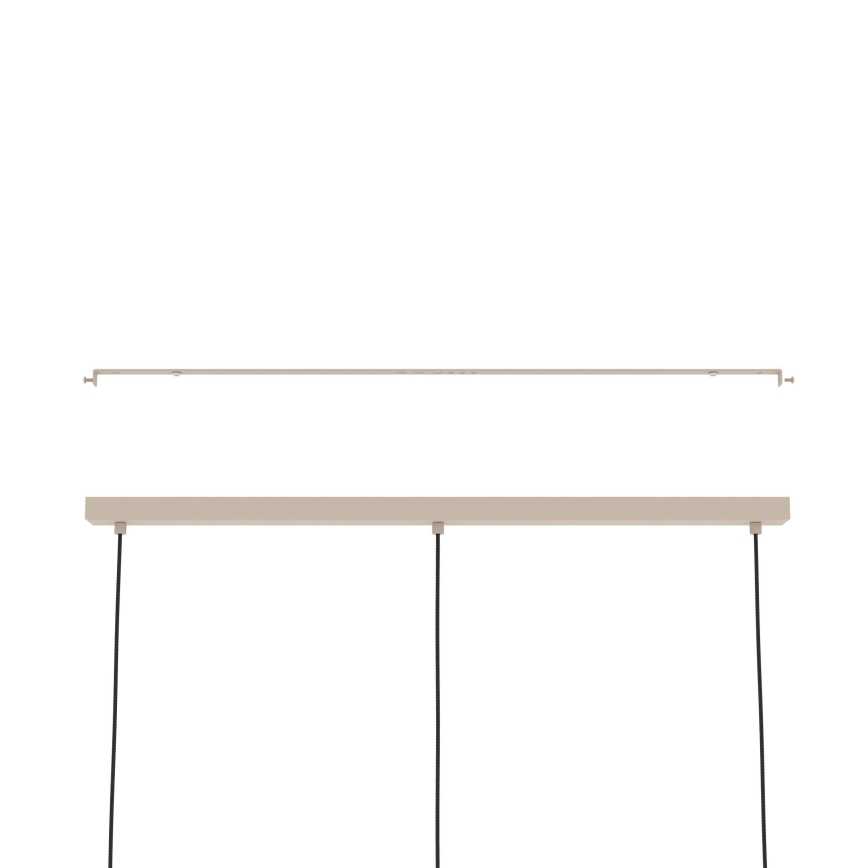 Eglo - Chandelier on a string 3xE27/40W/230V creamy