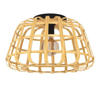 Eglo - Ceiling light 1xE27/40W/230V bamboo