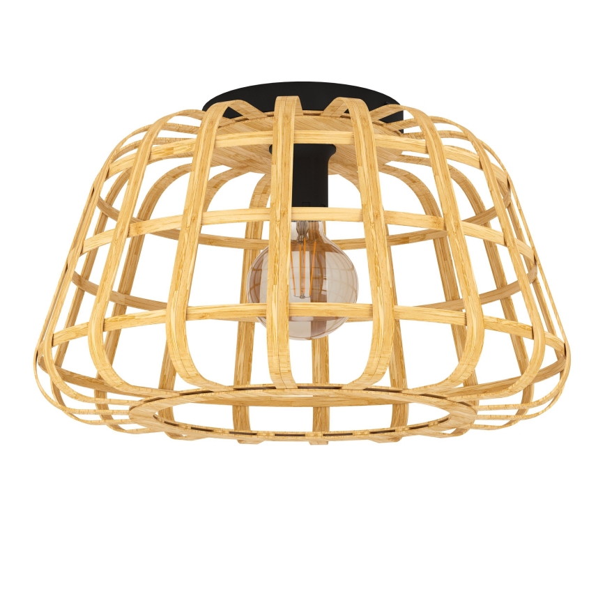 Eglo - Ceiling light 1xE27/40W/230V bamboo