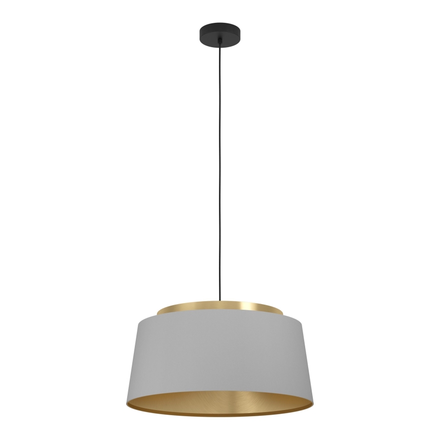 Eglo - Chandelier on a string 3xE27/40W/230V grey/gold