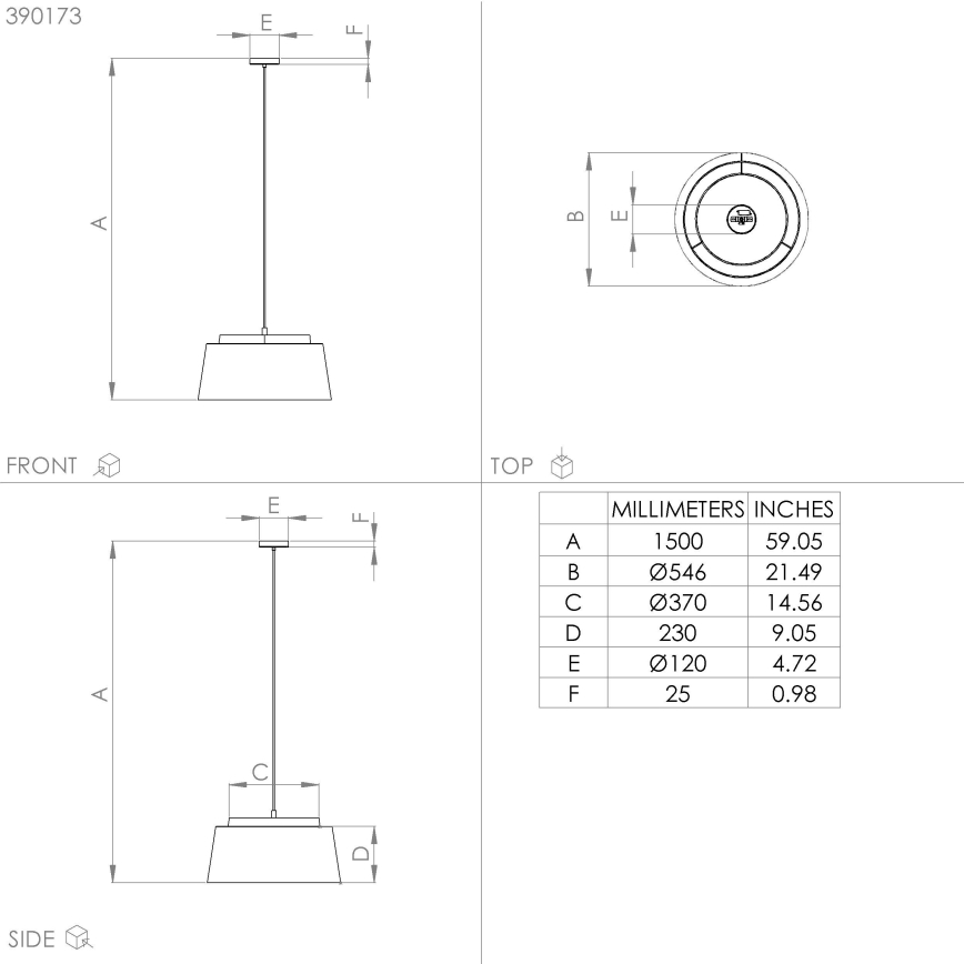 Eglo - Chandelier on a string 3xE27/40W/230V grey/gold