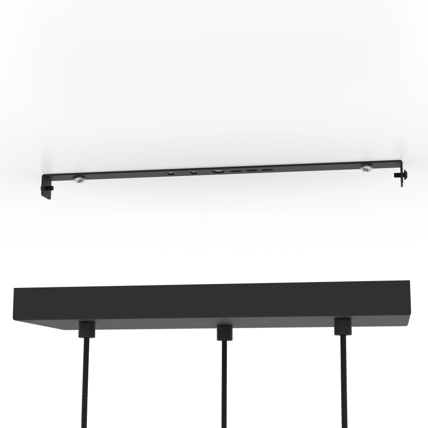 Eglo - Chandelier on a string 3xE14/40W/230V gold/black
