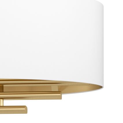 Eglo - Chandelier on a string 4xE27/40W/230V white/gold