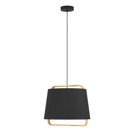 Eglo - Chandelier on a string 1xE27/40W/230V black