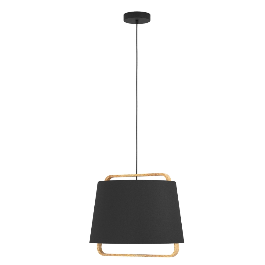 Eglo - Chandelier on a string 1xE27/40W/230V black