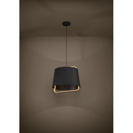 Eglo - Chandelier on a string 1xE27/40W/230V black