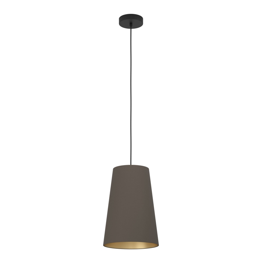 Eglo - Chandelier on a string 1xE27/40W/230V brown