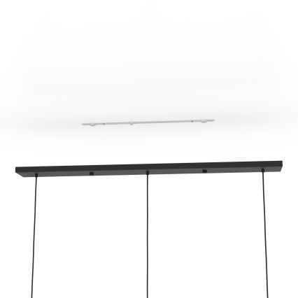Eglo - Chandelier on a string 3xE27/40W/230V black