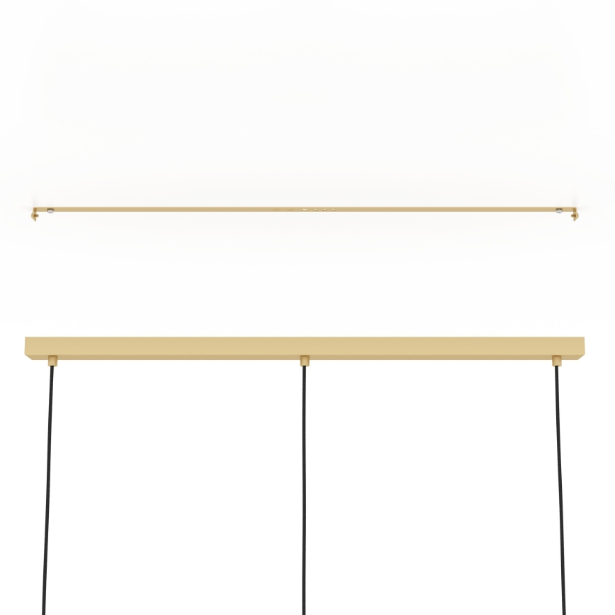 Eglo - Chandelier on a string 3xE27/40W/230V gold/brown