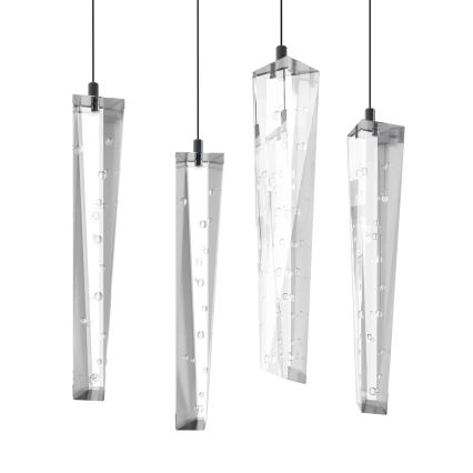 Eglo - LED Dimmable chandelier on a string 8xLED/4,2W/230V 3000K clear