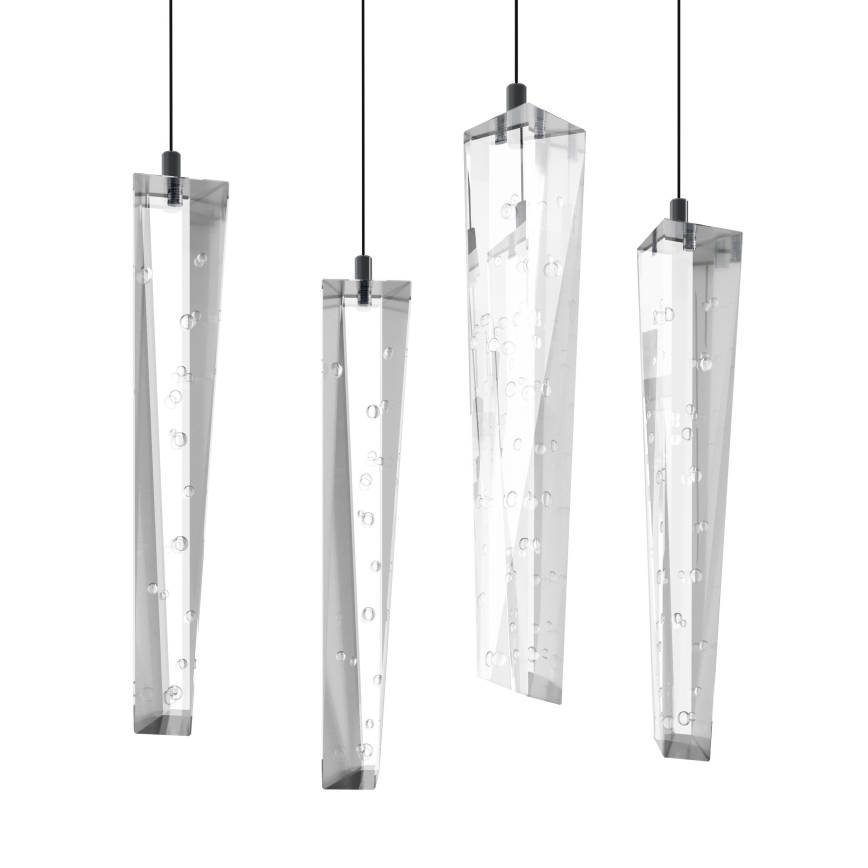 Eglo - LED Dimmable chandelier on a string 8xLED/4,2W/230V 3000K clear