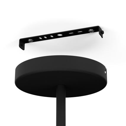 Eglo - Chandelier on a string 1xE27/60W/230V d. 98,5 cm black
