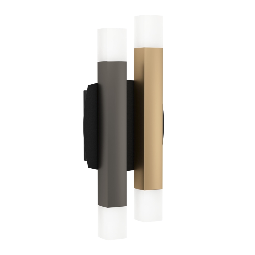 Eglo - LED Wall light 4xLED/3,3W/230V 3000K anthracite/gold