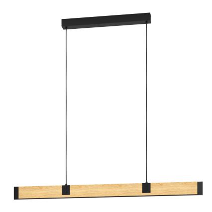 Eglo - LED Dimmable chandelier on a string LED/28,8W/230V 3000K black/brown