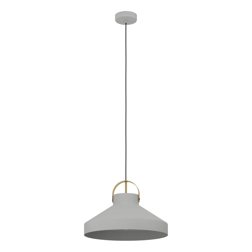 Eglo - Chandelier on a string 1xE27/40W/230V grey