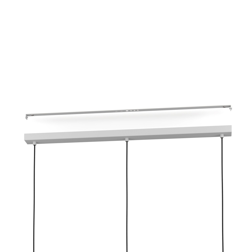 Eglo - Chandelier on a string 3xE27/40W/230V grey