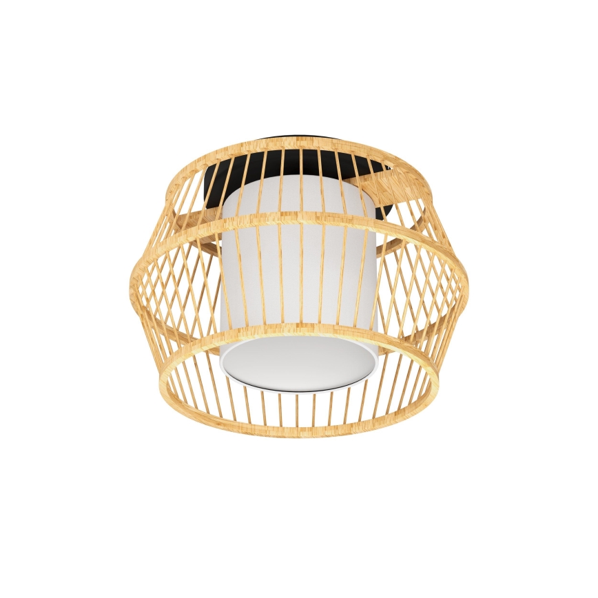 Eglo - Ceiling light 1xE27/40W/230V bamboo