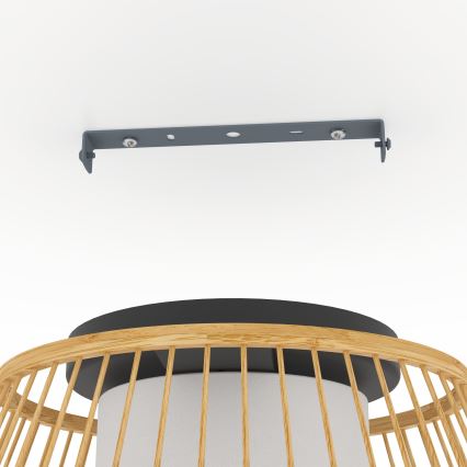 Eglo - Ceiling light 1xE27/40W/230V bamboo