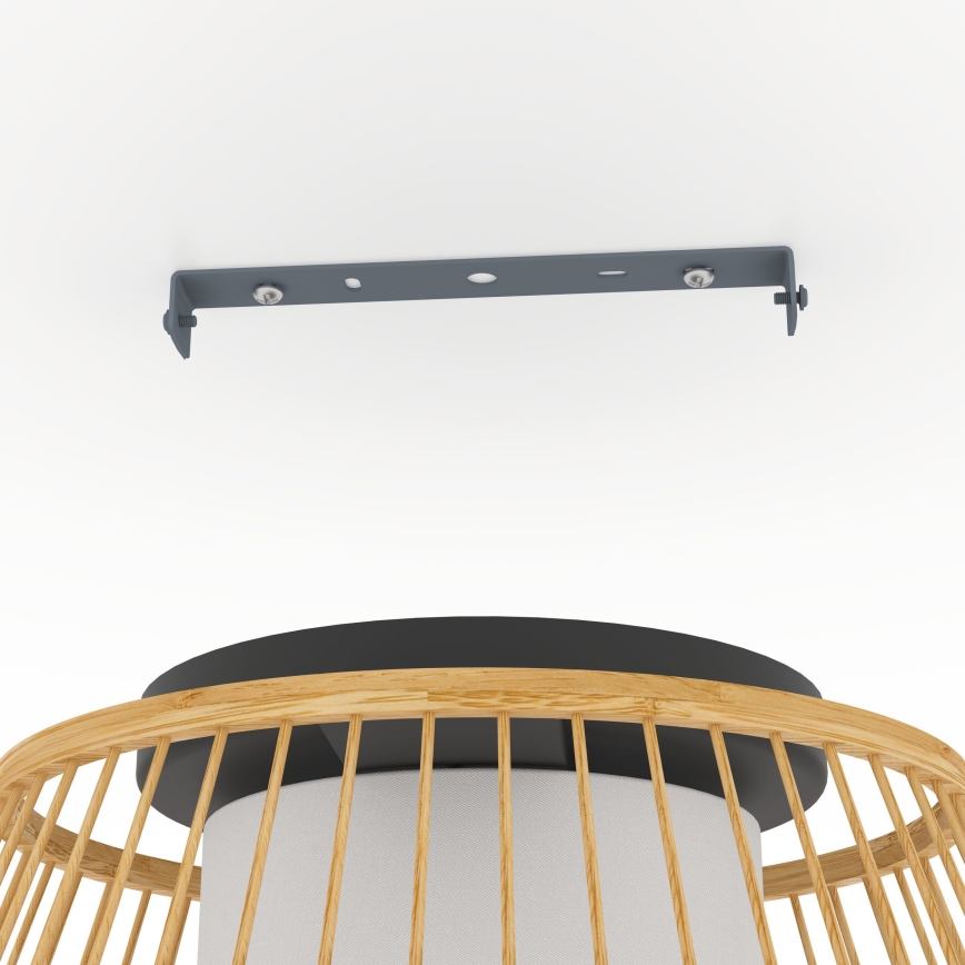 Eglo - Ceiling light 1xE27/40W/230V bamboo