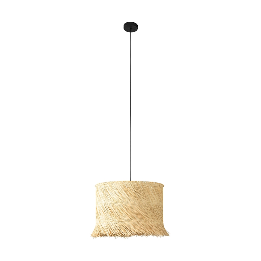 Eglo - Chandelier on a string 1xE27/40W/230V rattan