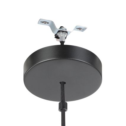 Eglo - Chandelier on a string 1xE27/40W/230V rattan