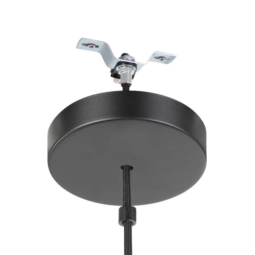 Eglo - Chandelier on a string 1xE27/40W/230V rattan
