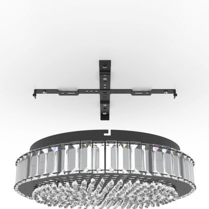 Eglo - LED Dimmable ceiling light LED/23,5W/230V 4000K black