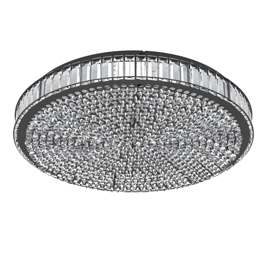 Eglo - LED Dimmable ceiling light LED/52,4W/230V 4000K black