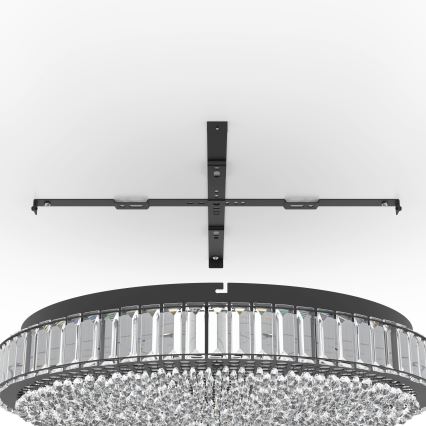 Eglo - LED Dimmable ceiling light LED/52,4W/230V 4000K black