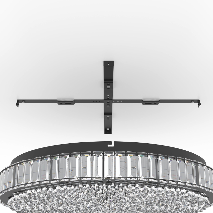 Eglo - LED Dimmable ceiling light LED/52,4W/230V 4000K black
