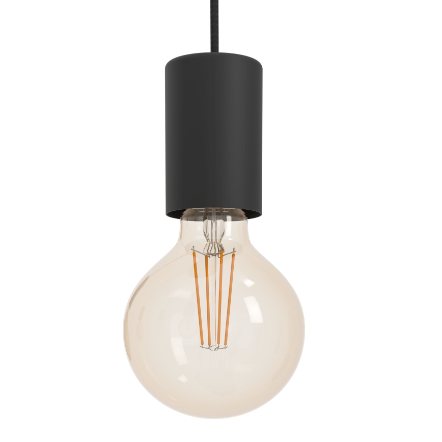 Eglo - Chandelier on a string 6xE27/40W/230V black