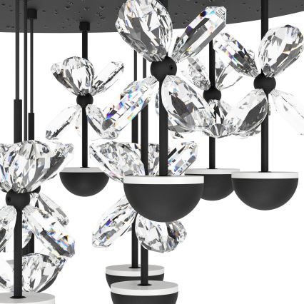 Eglo - LED Dimmable ceiling light LED/27W/230V 3000K black