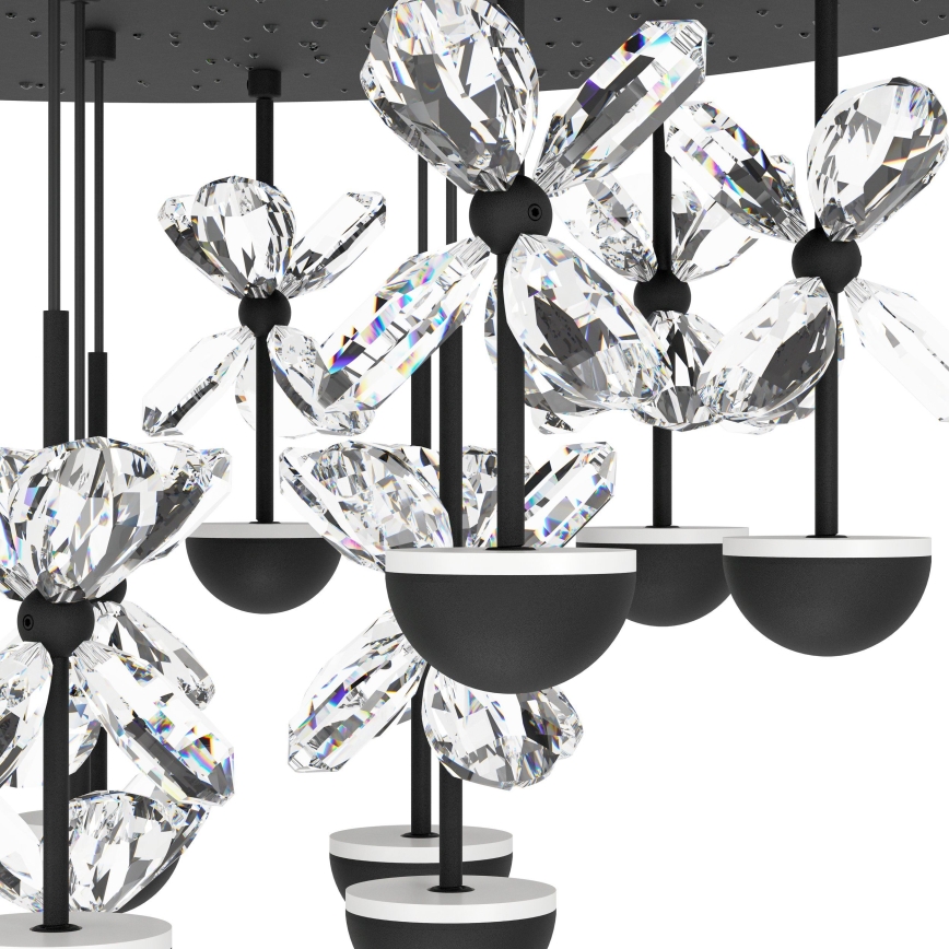 Eglo - LED Dimmable ceiling light LED/27W/230V 3000K black