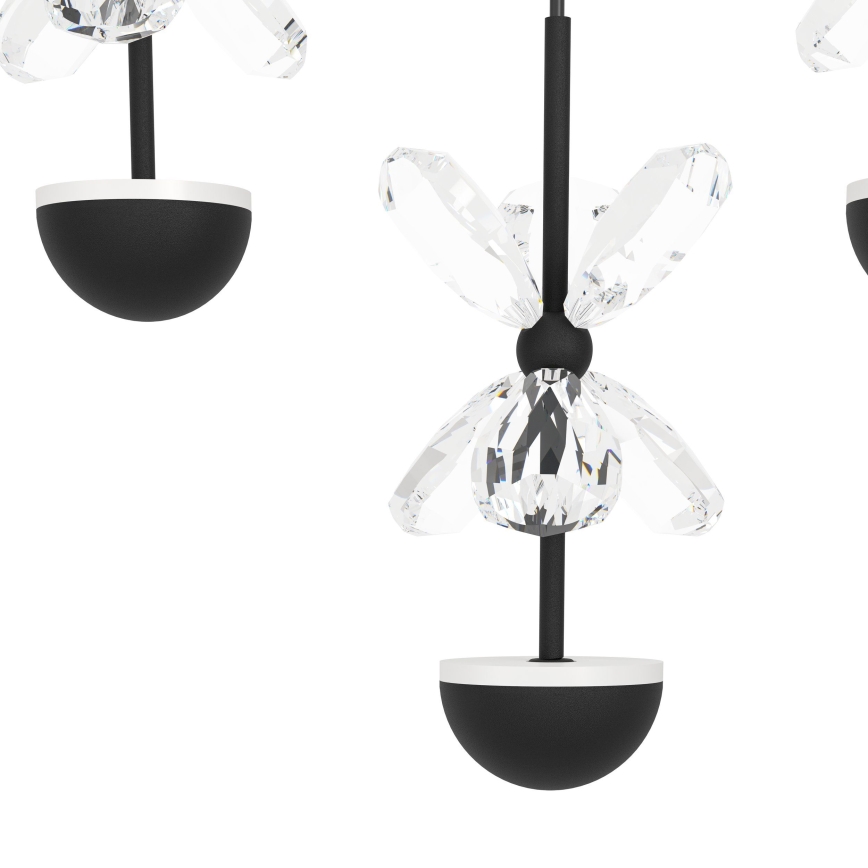 Eglo - LED Dimmable ceiling light LED/77,4W/230V 3000K black
