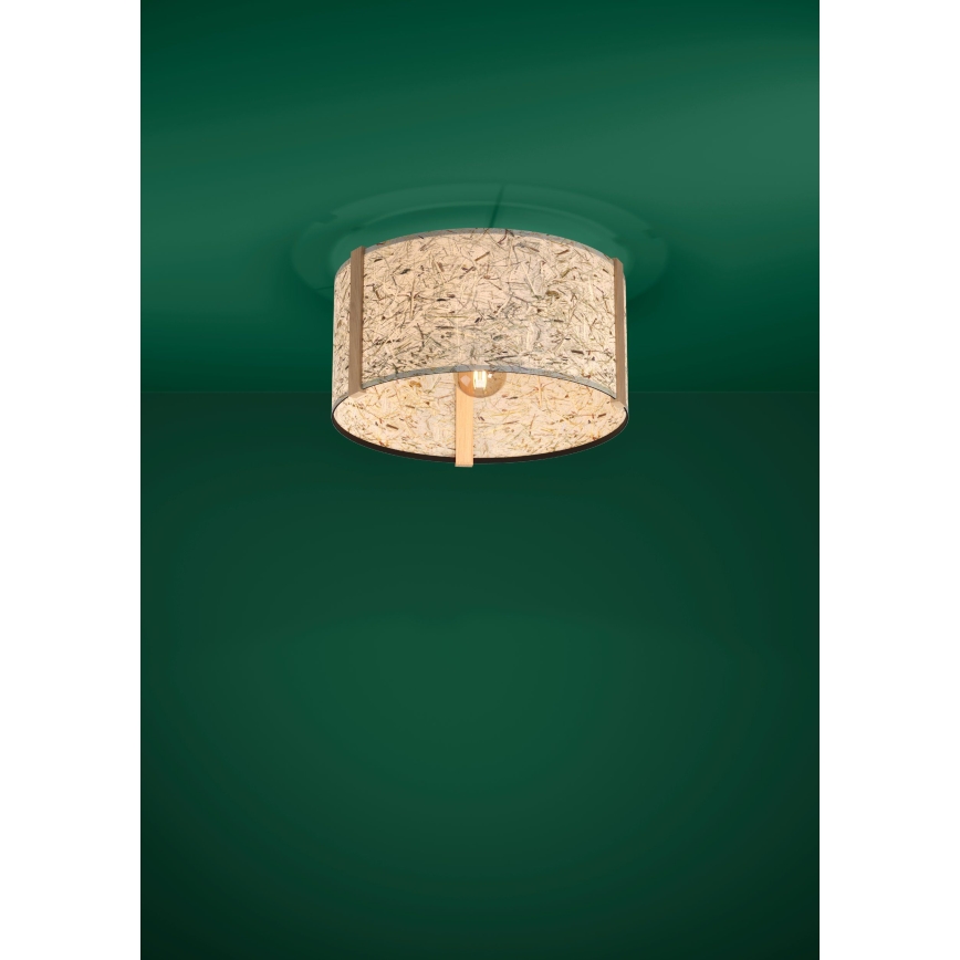 Eglo - Ceiling light 1xE27/25W/230V beige
