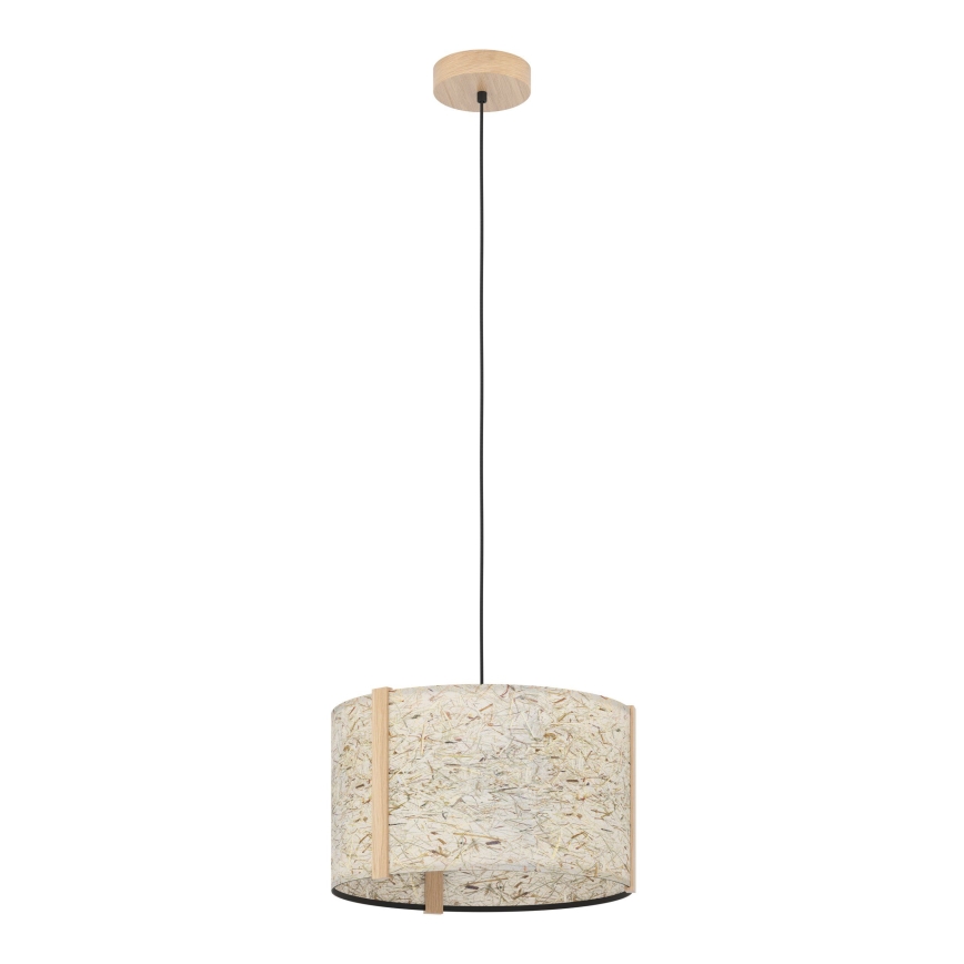 Eglo - Chandelier on a string 1xE27/25W/230V beige