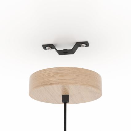 Eglo - Chandelier on a string 1xE27/25W/230V beige