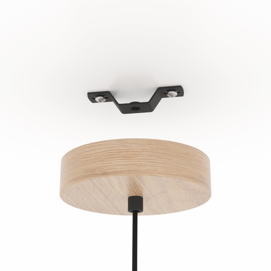 Eglo - Chandelier on a string 1xE27/25W/230V beige