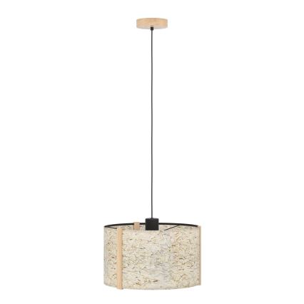 Eglo - Chandelier on a string 1xE27/25W/230V beige