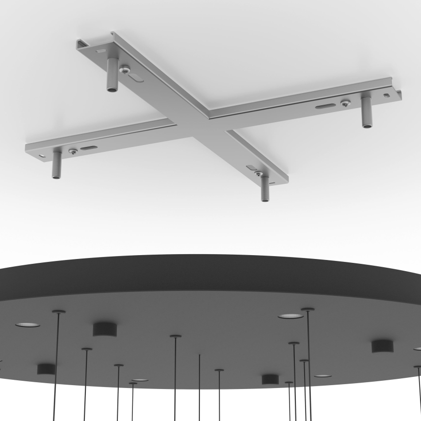 Eglo - LED Dimmable chandelier on a string 6xLED/4,2W/230V 3000K clear