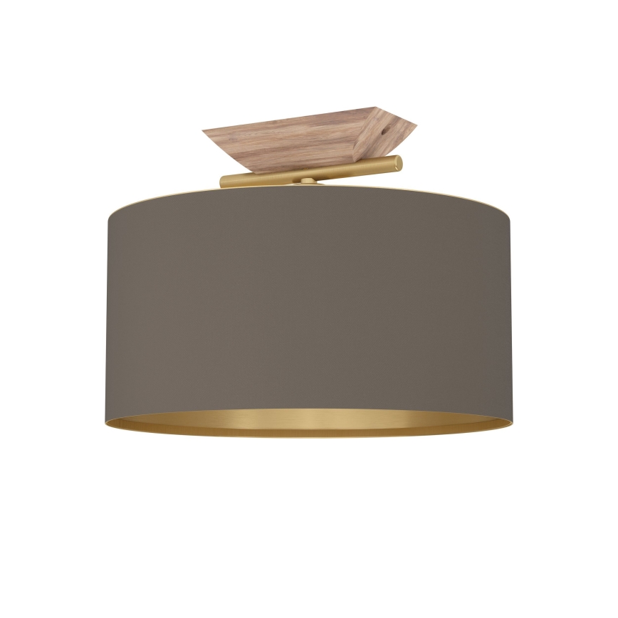Eglo - Ceiling light 1xE27/40W/230V brown/gold
