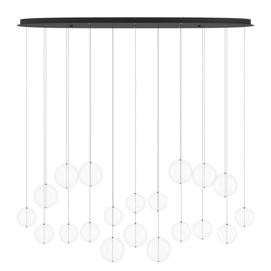 Eglo - LED Dimmable chandelier on a string 8xLED/4,2W/230V 3000K clear