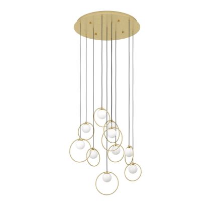 Eglo - LED Dimmable chandelier on a string 10xLED/3W/230V 3000K d. 58 cm gold