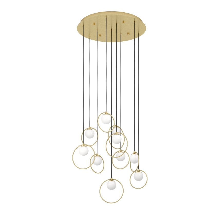 Eglo - LED Dimmable chandelier on a string 10xLED/3W/230V 3000K d. 58 cm gold