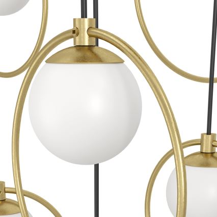 Eglo - LED Dimmable chandelier on a string 10xLED/3W/230V 3000K d. 58 cm gold