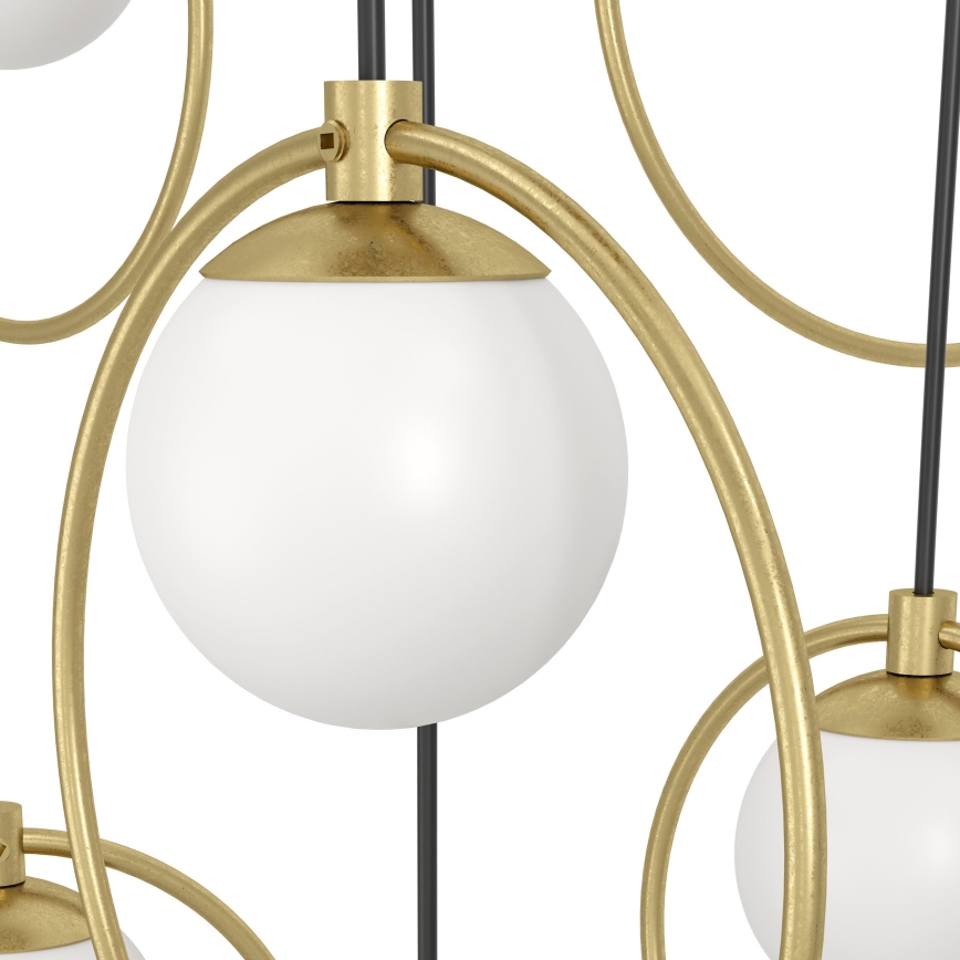 Eglo - LED Dimmable chandelier on a string 10xLED/3W/230V 3000K d. 58 cm gold