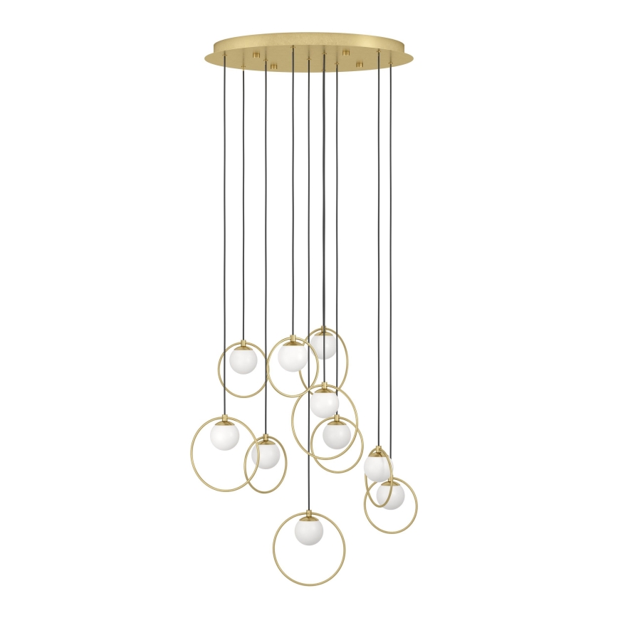Eglo - LED Dimmable chandelier on a string 10xLED/3W/230V 3000K d. 58 cm gold