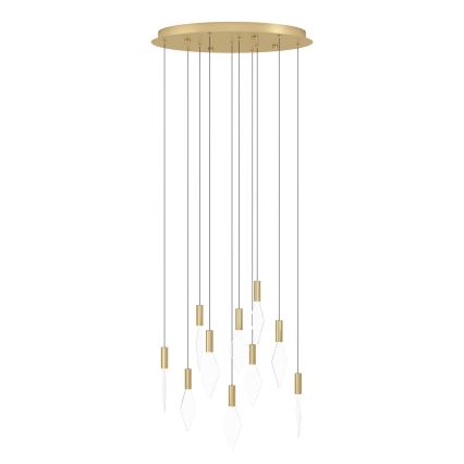 Eglo - LED Dimmable chandelier on a string 10xLED/3W/230V 3000K d. 58 cm gold