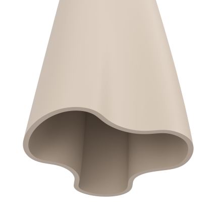 Eglo - Chandelier on a string 1xE27/40W/230V beige